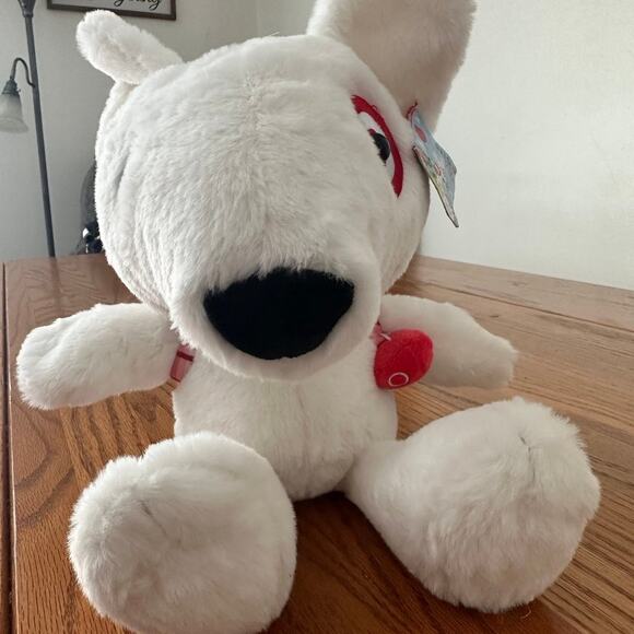 Target dog with backpack Plush - Picture 4 of 4